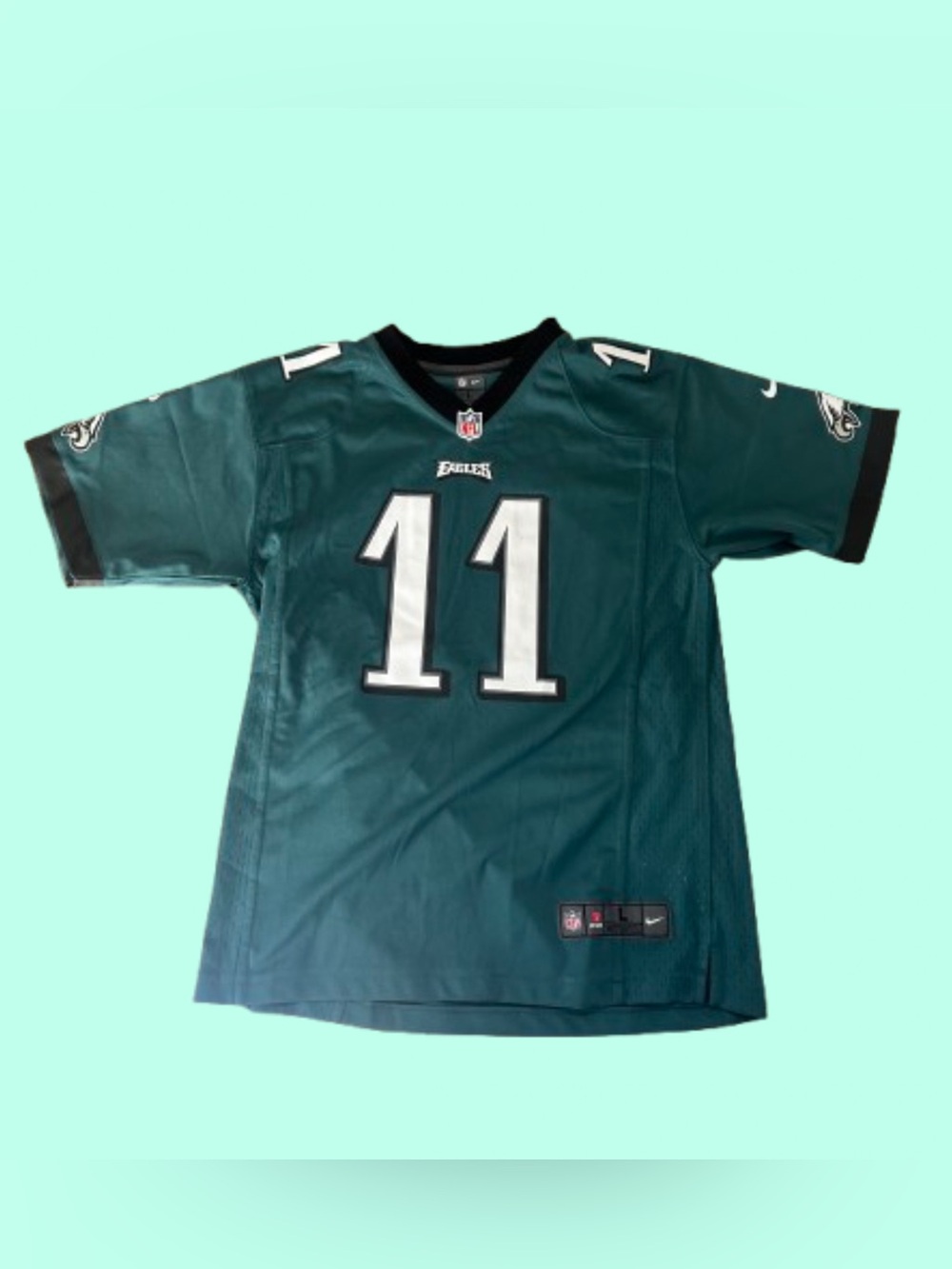 Nike Philadelphia Eagles #11 Youth Football Jersey - Green